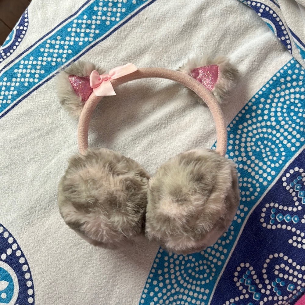cat ear earmuffs